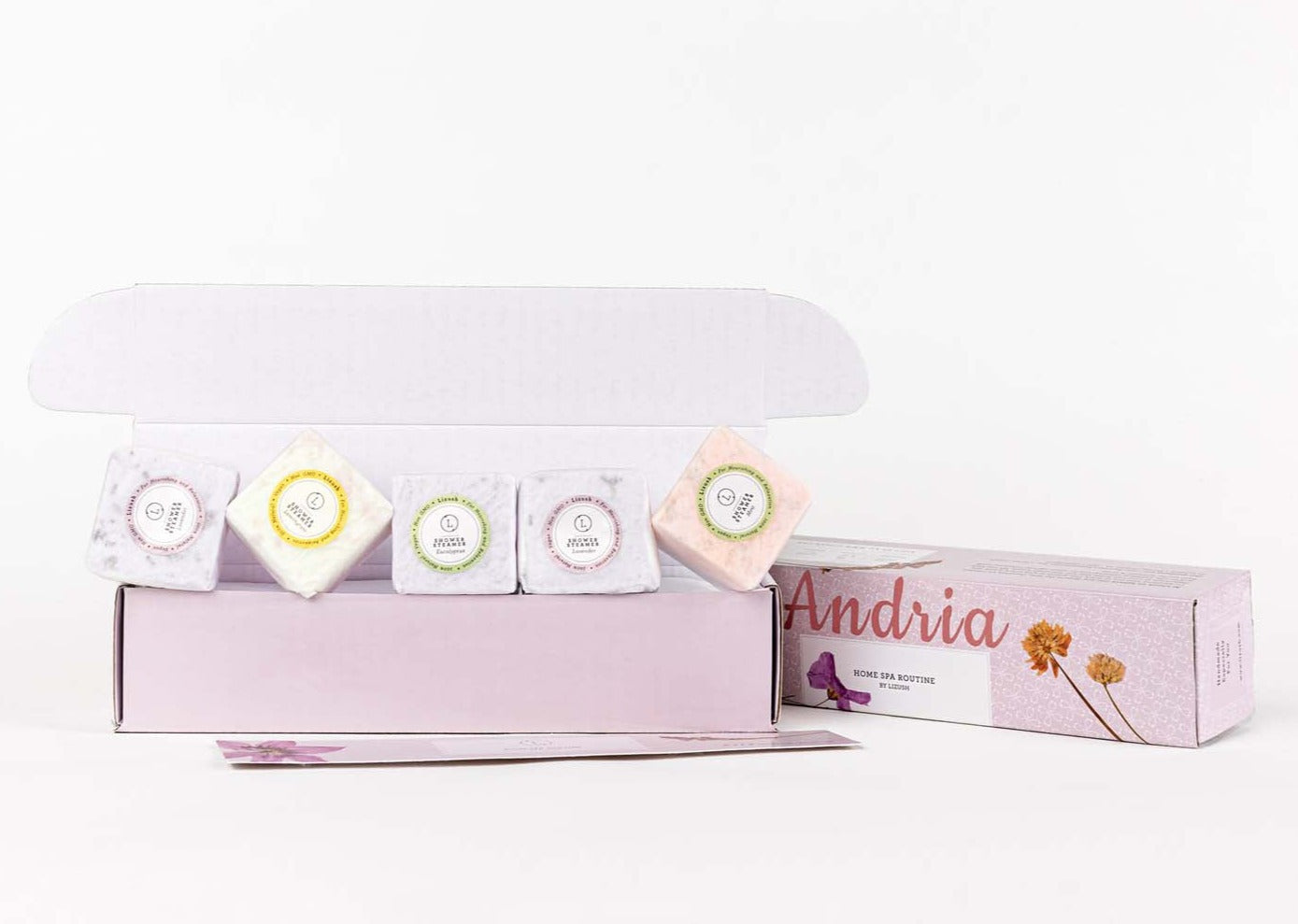 Mixed scents Shower Steamers Gift Set - 5 Big Fizzies, Cheer Up Package-2