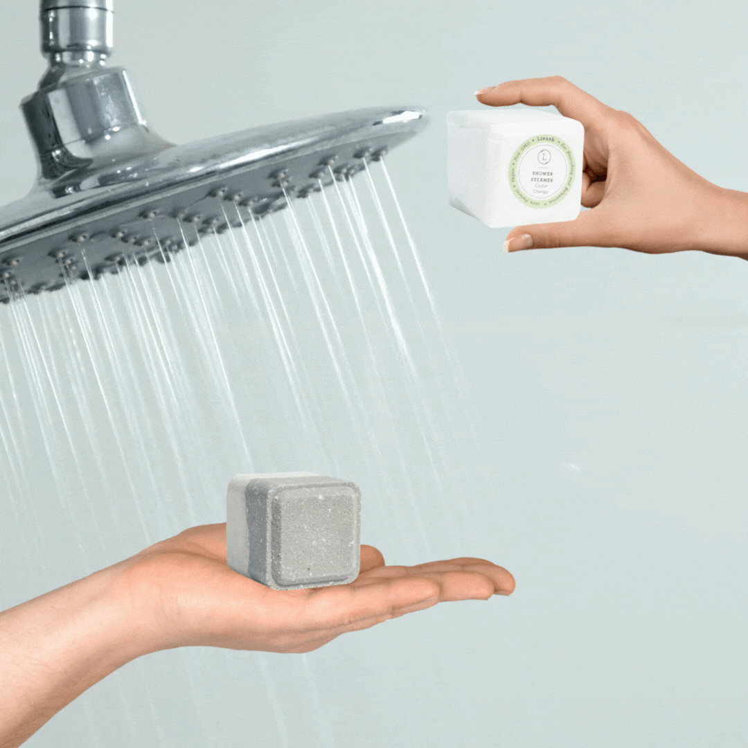 CBD Shower Steamers Gift Set with CBD - 5 Big Fizzies (THC Free)-3