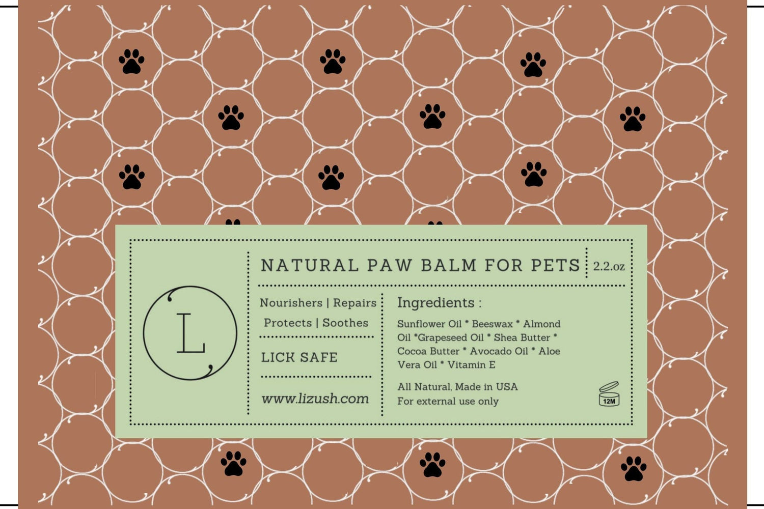 Natural Paw Balm for PETS-3